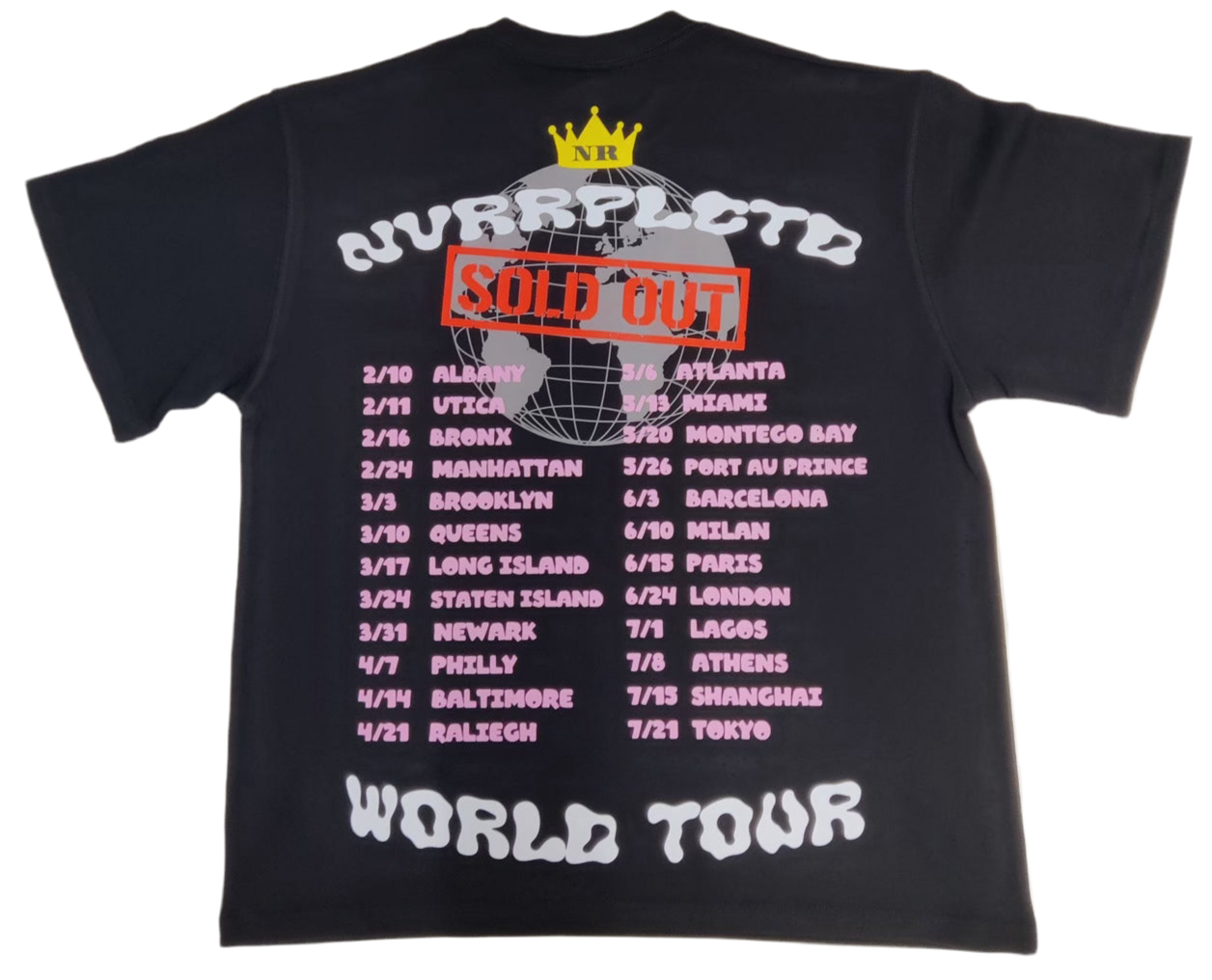 NVR World Tour Tee