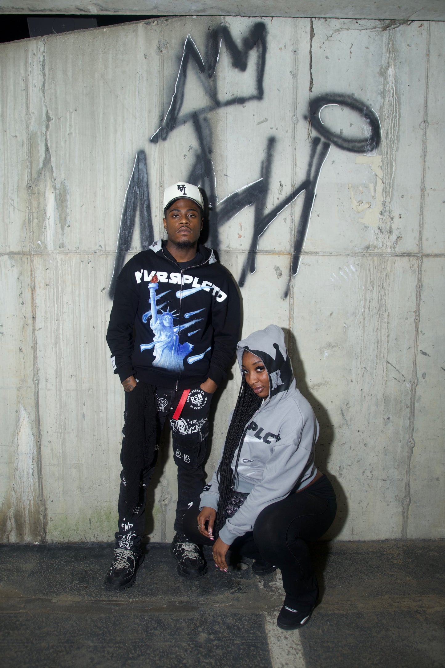 NYC Lights Full Zip Hoodie