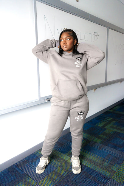 "BE ORIGINAL" Gray Sweatsuit