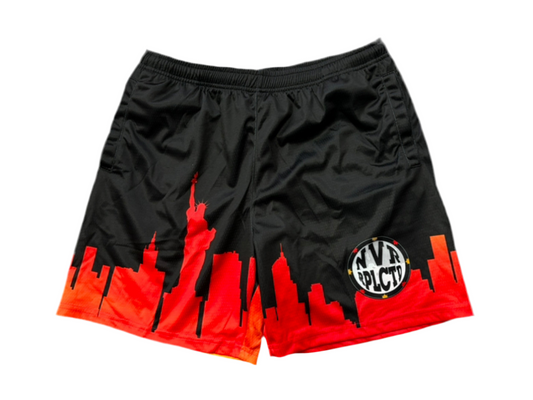 Sunset NYC Skyline Shorts