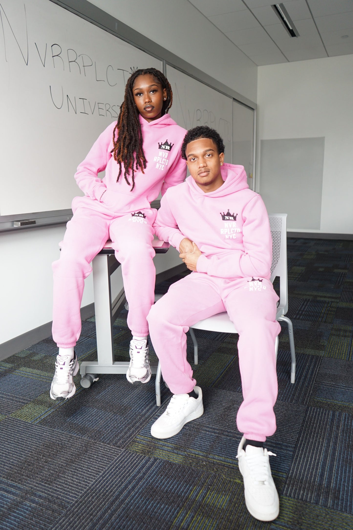 “BE ORIGINAL” Cotton Candy Sweatsuit