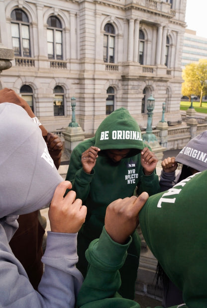 "BE ORIGINAL" Green Sweatsuit